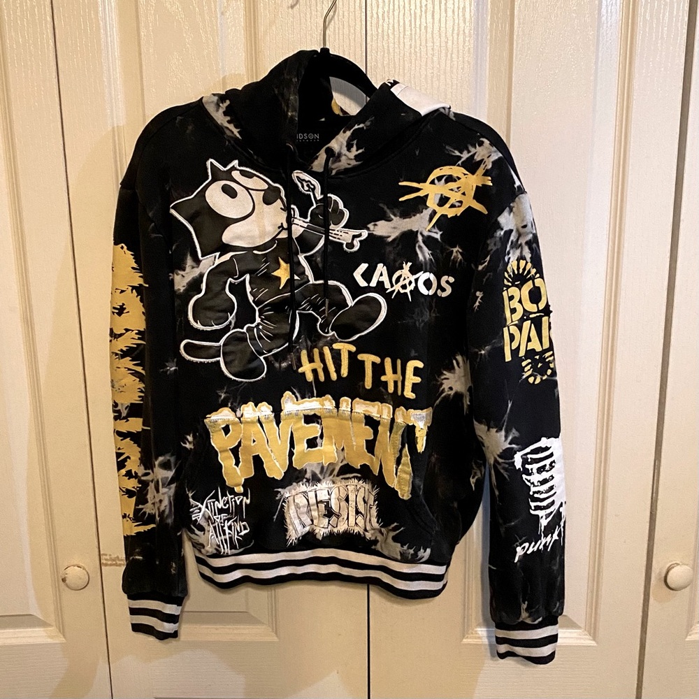 Bad cat pullover hoodie men’s